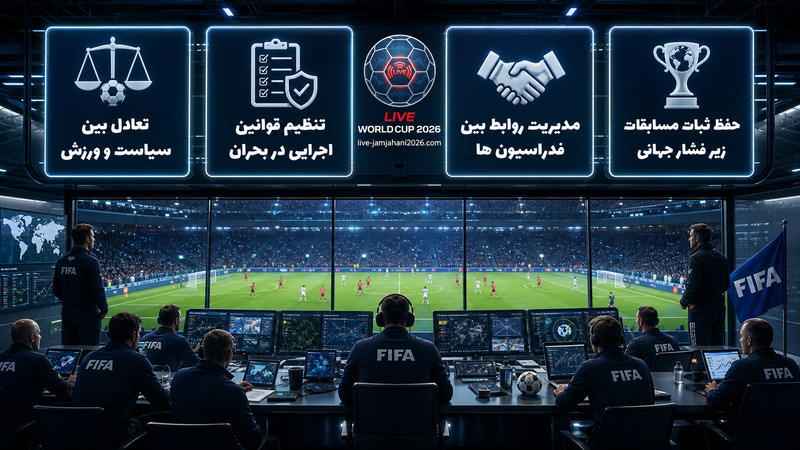 واکنش فیفا به تنش ها در شرایط بحرانی و جنگی