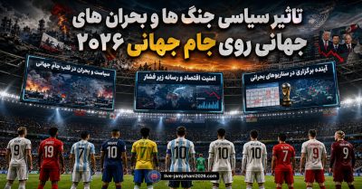 بحران های جهانی در جام جهانی ۲۰۲۶ | بررسی جنگ ها، تحریم ها و تصمیمات فیفا